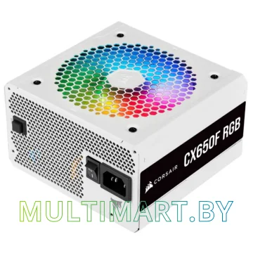Блок питания Corsair CX650F RGB White 650W (CP-9020226-EU) картинка 3